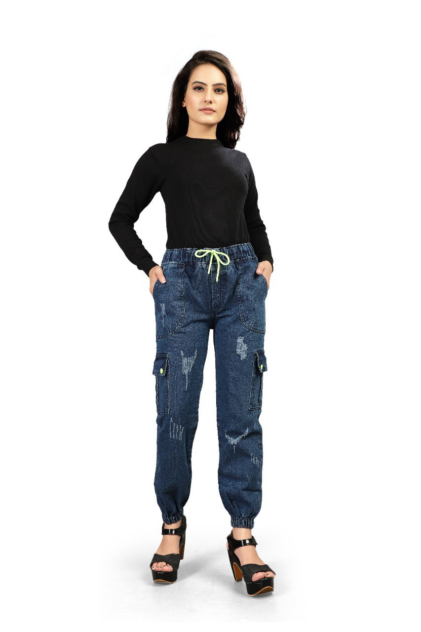 Swara Denim Funky Pocket Western Wear Pant Collection